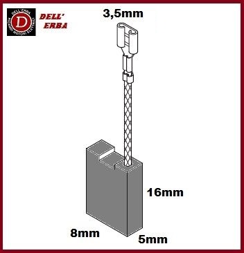 Spazzola per elettroutensili 1746