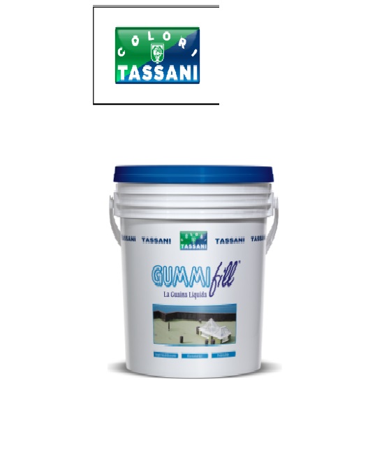 Impermeabilizzante Gummifil Tassani trasparente da Lt 1