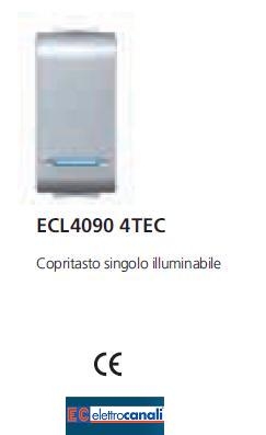 Copritasto illuminabile LIFE ECL40904TEC