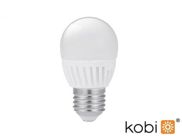 Lampada LED a Sfera in ceramica E27 - 900 lumen - Kobi Premium