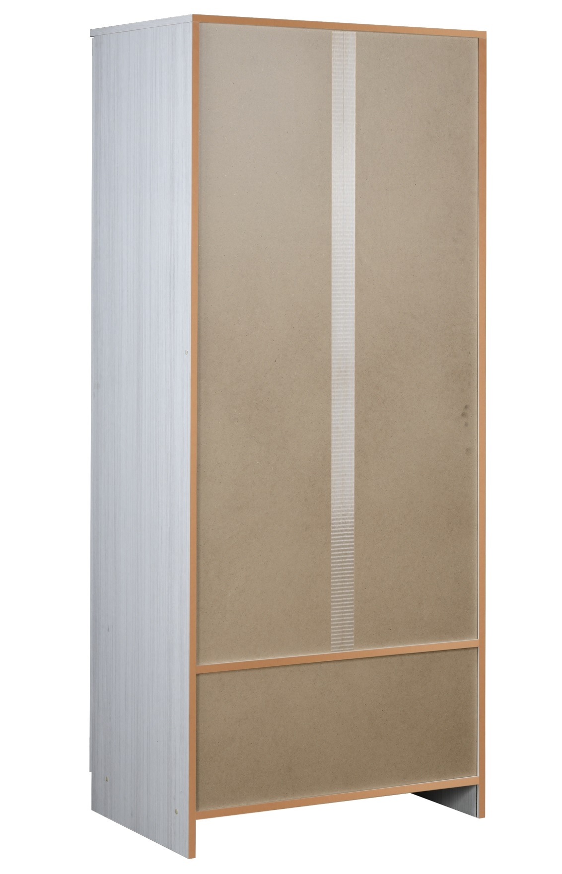 Armadio in legno a 2 Ante e  2 Cassetti Kit Eucalipto cm 77 x 182 x 52 TECNO 