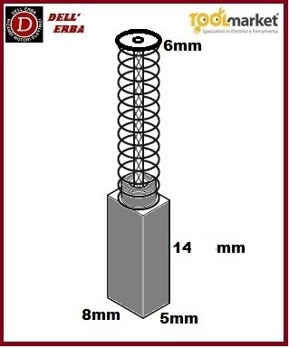 Spazzola per elettroutensili 1754