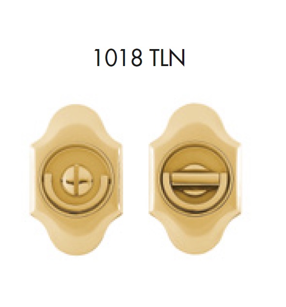 Kit Maniglia per porta a libro 1018TLN oro lucido Mandelli