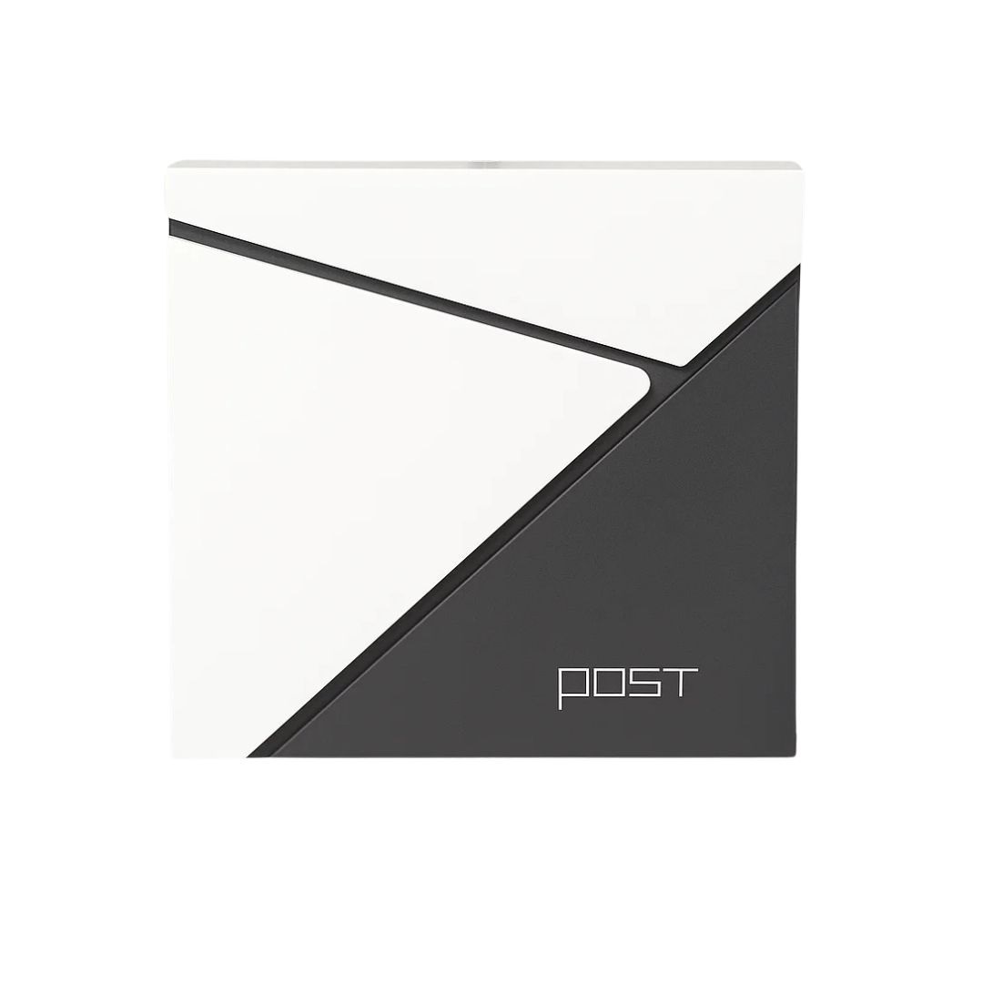 Cassetta postale Ares  Bianco / Antracite