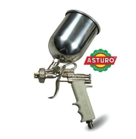 Aerografo Asturo E-70 serbatoio alluminio