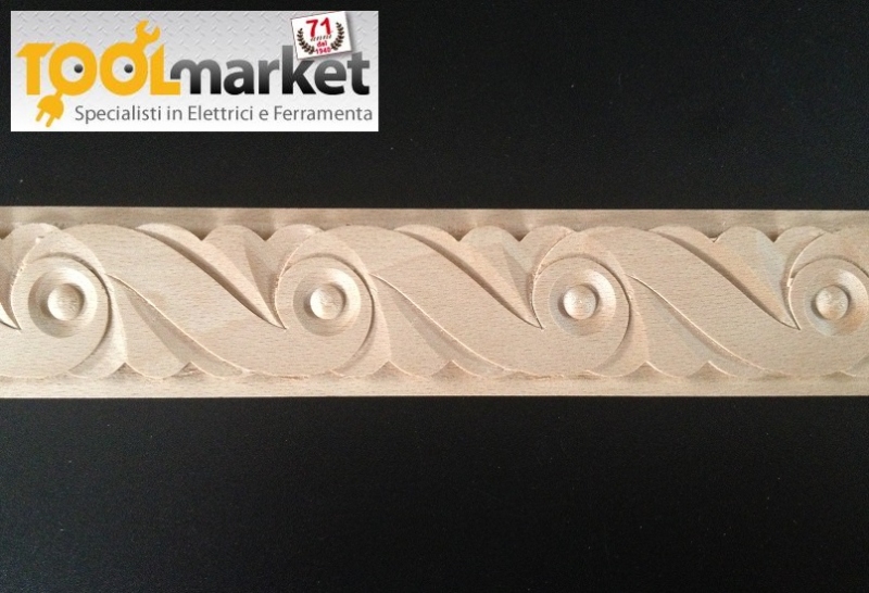Cornice intagliata m4057 da 2.44 mt