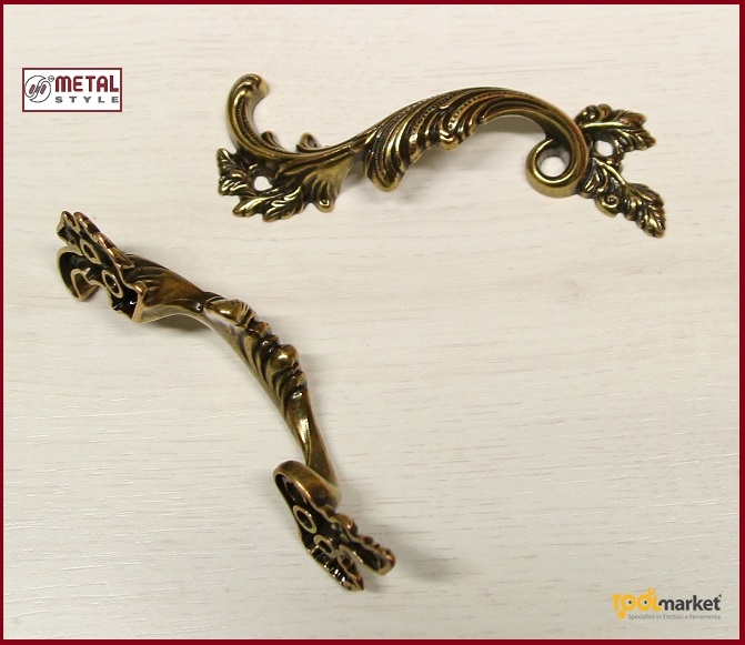 Maniglia per mobili 15074Z064S007 Sinistra Metalstyle