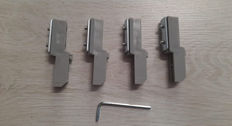 Freni / finecorsa per Kit Space +  Emuca 6022520 