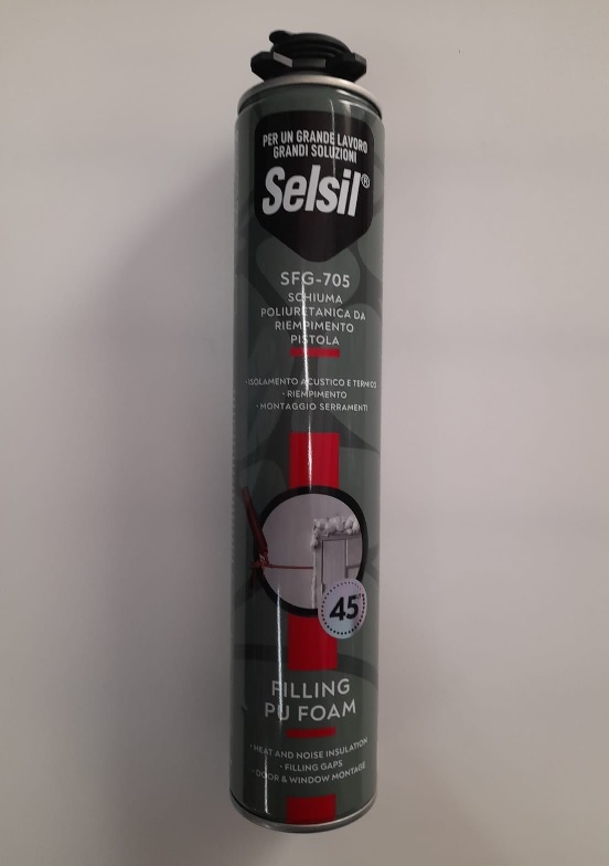 Schiuma poliuretanica per pistole da 750 ml SENSIL