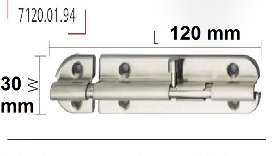 catenaccio trasversale INOX