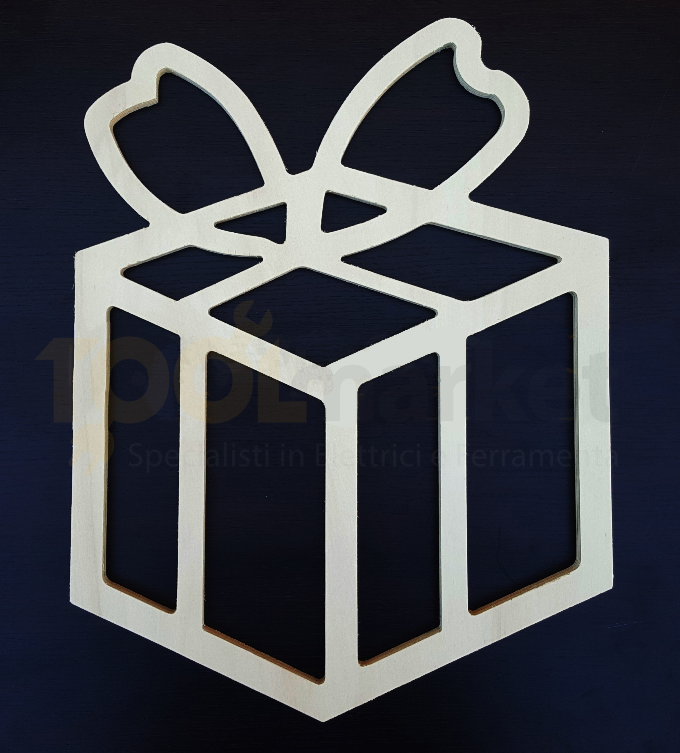 Telaio per Luminaria in FOREX Sag. 22 H 590 x L 450 mm Pacco Regalo