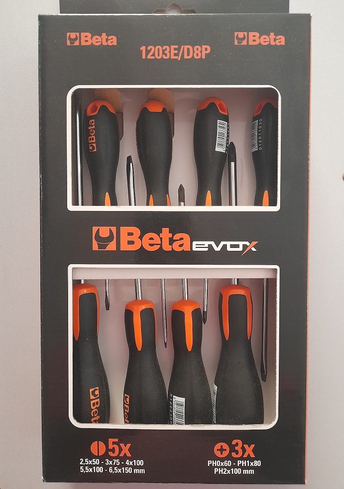 Cacciaviti set 8pz  BETAevox 1203E/D8P