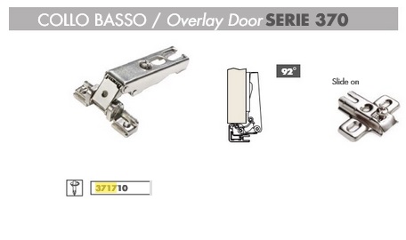 Kit per ante vetro a battente Gruppo Pozzi