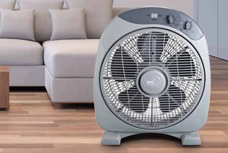 Ventilatore appoggio con timer 30 cm MF2212BF