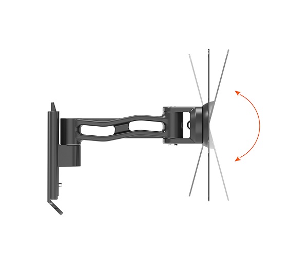 Supporto TV da 17''a 42'' a due snodi, nero, Mod. STV-IR-1742-2 Supporto TV da 17''a 42'' a due snodi, nero, Mod. STV-IR-1742-2