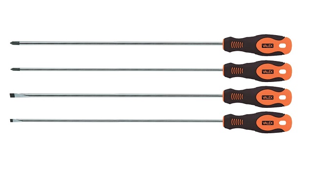 Cacciaviti set a pezzi gambo lungo VALEX 1463899