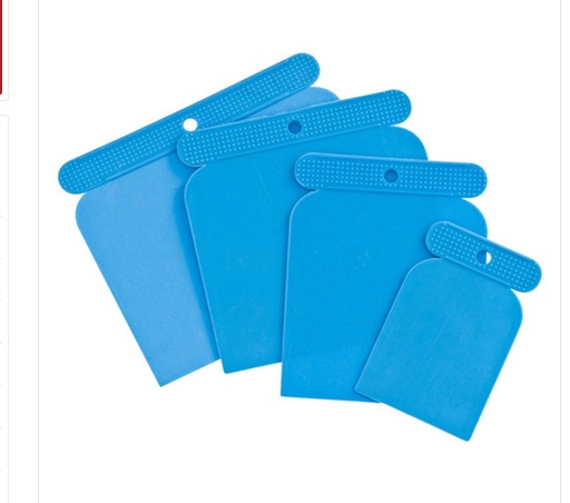 Set spatole in plastica  da 4 pz  KWB