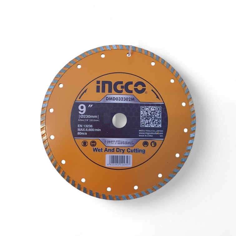 Disco diamantato Ø 230MM-LAMA 10MM INGCO DMD032302