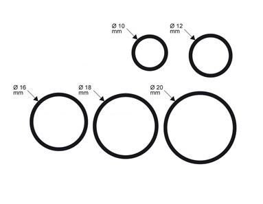 Profilo alluminio tubo Anodizzato argento da MT 2