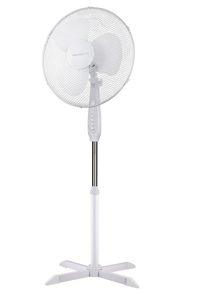 Ventilatore a piantana bianco silenzioso 40 cm MF 2109P40