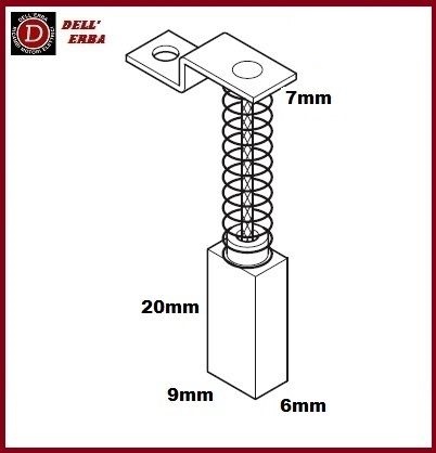 Spazzola per elettroutensili 1728