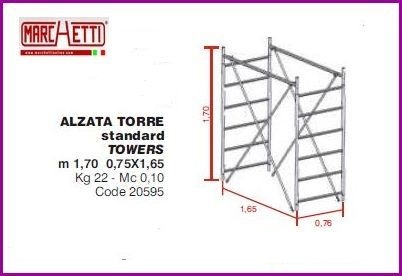Ponteggio trabattello Grim EU 75 - MARCHETTI