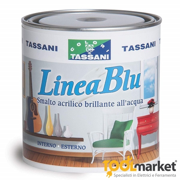 Tassani Linea Blu - Smalto Acrilico all'acqua 2,5lt