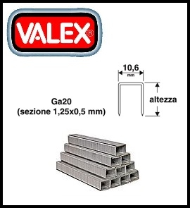 Punti per graffatrice manuale 1000pz