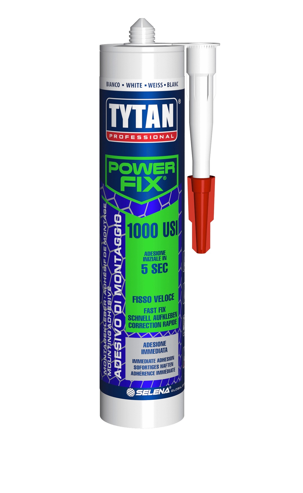 Adesivo per montaggio  1000 usi Power Fix da 300 ml 