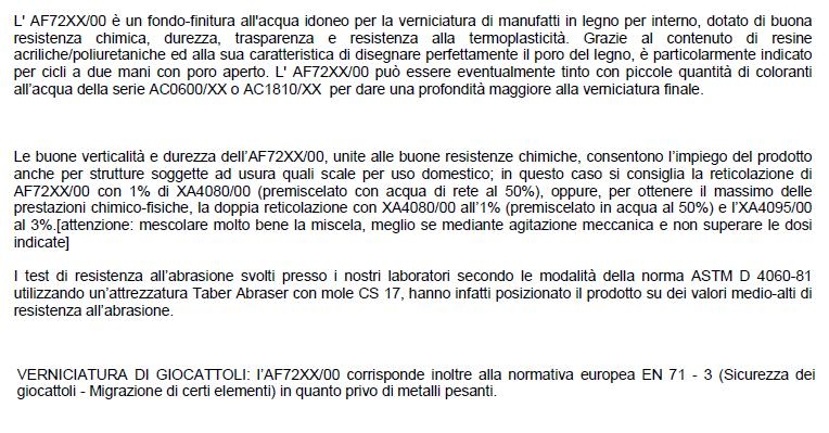 Fondo finitura ad acqua per interni  AF72xx/trasparente da 6 lt - SAYERLACK