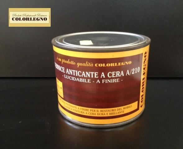 Cera anticante A210 colore NOCE CHIARO Colorlegno