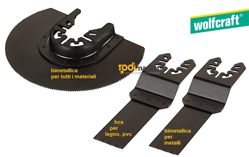 . Lame multiutensile set 3pz 3992