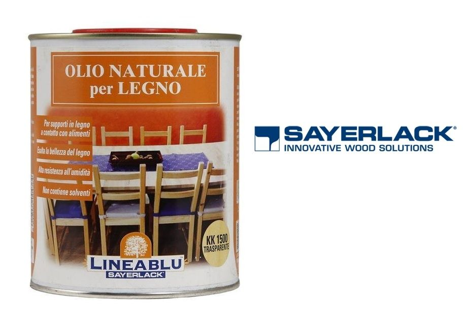 Olio naturale per legno kk1500 per alimenti - SAYERLACK