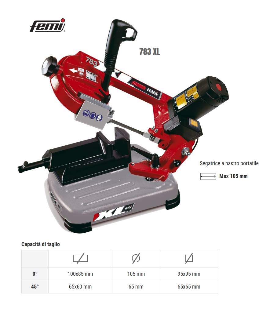 Troncatrice a nastro  Femi 783 XL