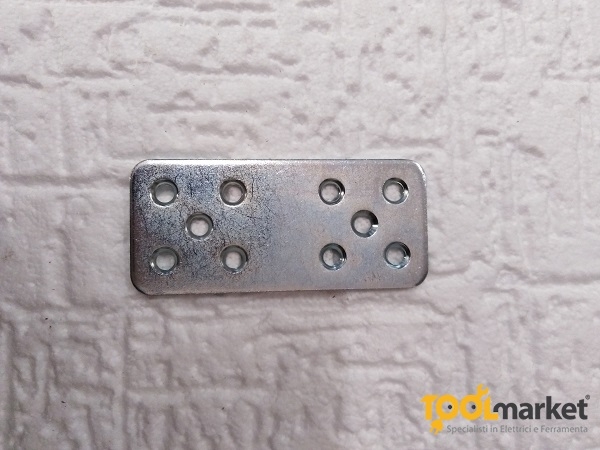 Lastrina pesante dritta 40x90 zincata