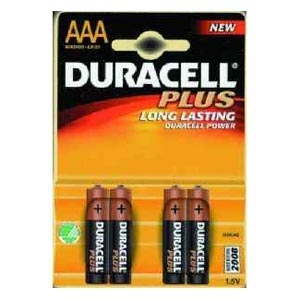 Batterie 1,5v ministilo AAA 4pz Duracell