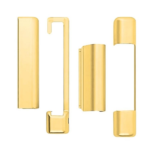 Copertura per cerniere anta ribalta Ottone lucido A51301.xx.50 AGB 