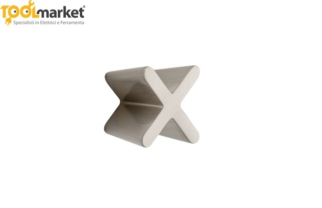 Pomolo ad X per mobili  mis 30 x 30 mm  art 435 MITAL
