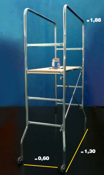 Trabattello Trio Marchetti mt 1.88 art 20072