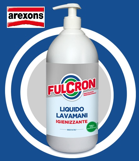 Liquido lavamani igienizzante lt 1 Fulcron Arexon