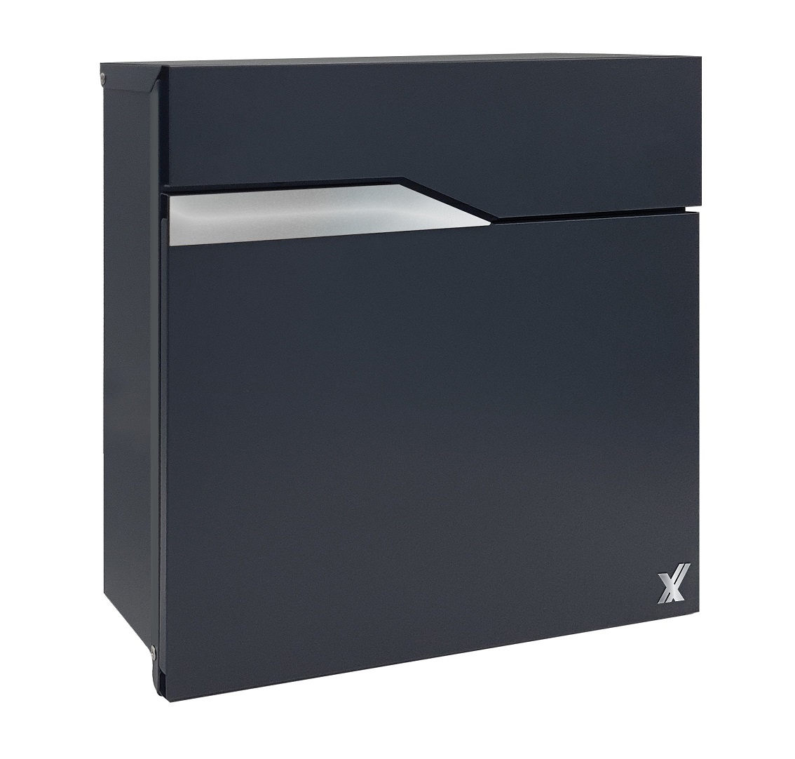 Cassetta postale Nettuno color GHISA Alubox