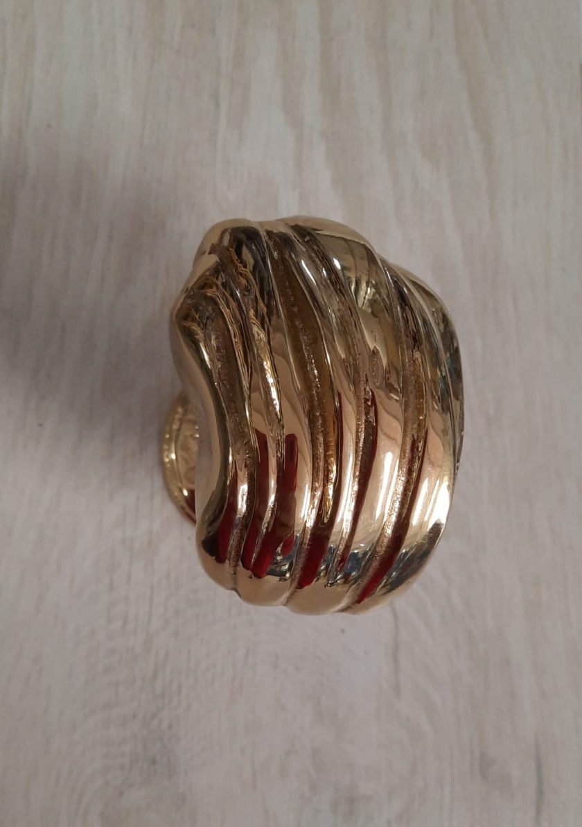 Pomolo per porta in ottone massiccio SERENADE poggi e mariani