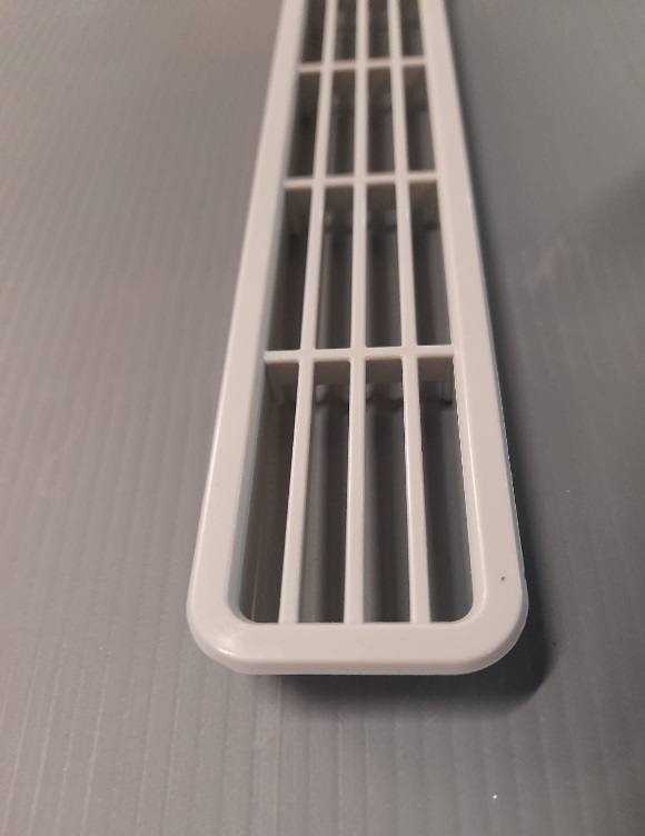 Griglia da incasso  per mobili ABS 200x 30 mm  - LA VENTILAZIONE 