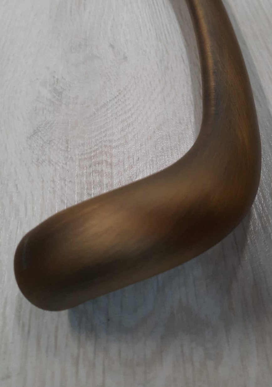 Maniglione Polo  ottone bronzato sfumato Linea Cali'  