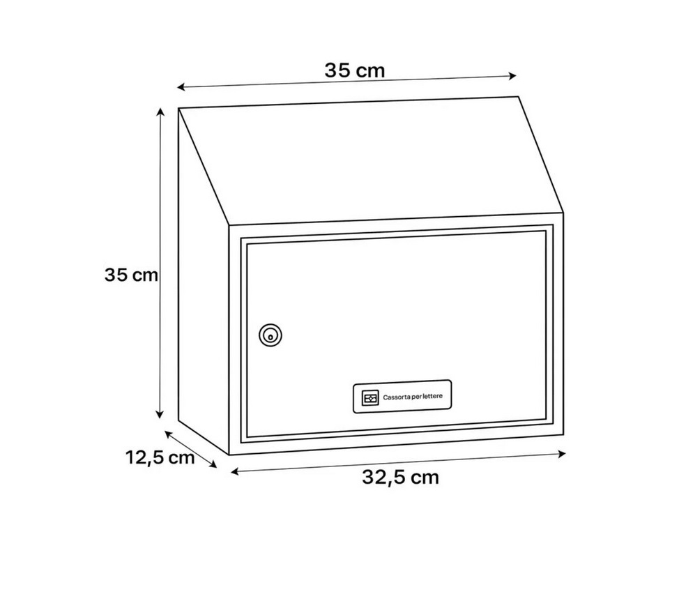 Cassetta raccogliposta ad applicare 299 Silmec