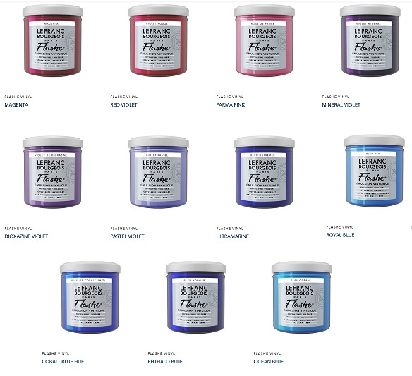 Colori acrilici Lefranc & Bourgeois da 125 ml vari colori  COLART