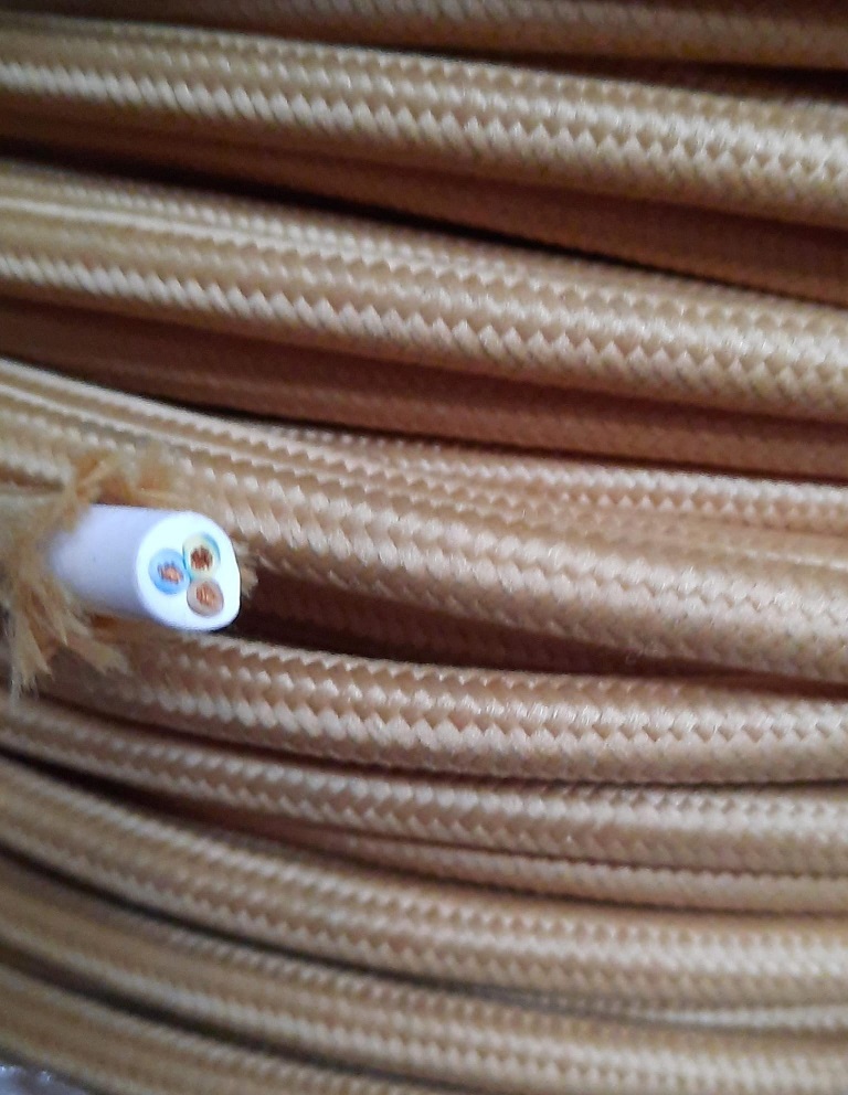 Cavo telato tondo 3 x0,75