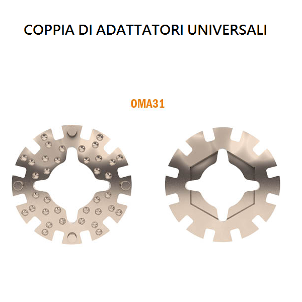 Coppia di adattatori universali OMA31