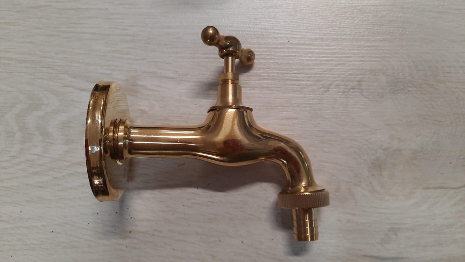 Rubinetto ottone  da giardino in ottone da 1/2"