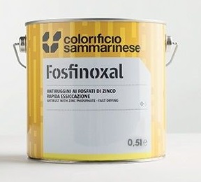 Fosfinoxal -  Antiruggini a solvente ai fosfati di zinco verde reseda Sammarinese